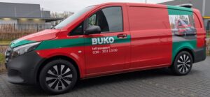 Read more about the article Voertuigbelettering voor BUKO.
